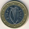 1 Euro Ireland 2002 KM# 38. Uploaded by Granotius